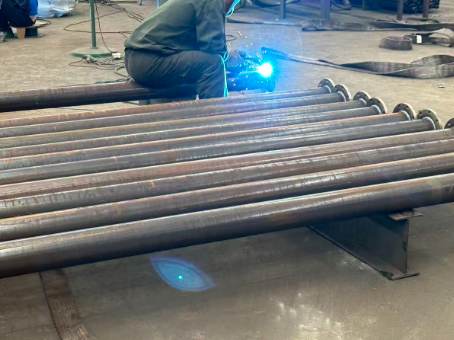 无锡20#无缝注浆管加工108*6钢花管棚管